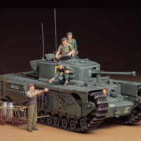 タミヤ ミリタリーミニチュア(MM)チャーチルMK.Ⅶ 35210 4950344352104