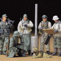 タミヤ ミリタリーミニチュア(MM)ドイツ歩兵 野戦会議 35212 4950344352128