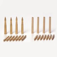 タミヤ ミリタリーミニチュア(MM)マダーⅢM対戦車砲弾セット（真鍮製） 35258 4950344352586