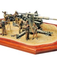 タミヤ ミリタリーミニチュア(MM)ドイツ88ミリ砲Flak36（北アフリカ戦線） 35283 4950344352838