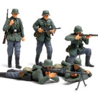 タミヤ ミリタリーミニチュア(MM)WWⅡ ドイツ歩兵セット（フランス戦線） 35293 4950344352937