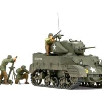 タミヤ ミリタリーミニチュア(MM)アメリカ軽戦車M5A1ヘッジホッグ 追撃作戦セット 35313 4950344353132