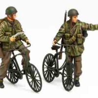 タミヤ ミリタリーミニチュア(MM)1/35 イギリス軍空挺自転車セット 35333 4950344353330
