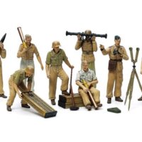 タミヤ MM343 1/35 ドイツ アフリカ軍団 空軍砲兵セット 35343 4950344353439