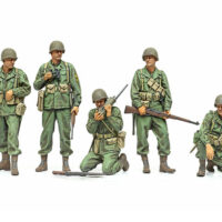 タミヤ ミリタリーミニチュア(MM)1/35 アメリカ歩兵偵察セット 35379 4950344353798