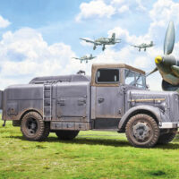 タミヤ 2808 イタレリ 1/48オペルブリッツ燃料補給車Kfz.385 38102 8001283028080