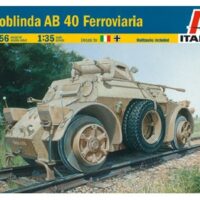 タミヤ 6456 イタレリ1/35 AB40 装甲車 38456 8001283064569
