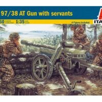 タミヤ 6460 イタレリ1/35 ドイツ97/38対戦車砲 38460 8001283064606