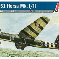 タミヤ 1116 イタレリ1/72 AS.51 ホルサ Mk.Ⅰ/Ⅱ 39116 8001283011167