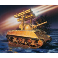 タミヤ 0288 イタレリ 1/35 M4A3 シャーマン カリオペ 39288 8001283002882
