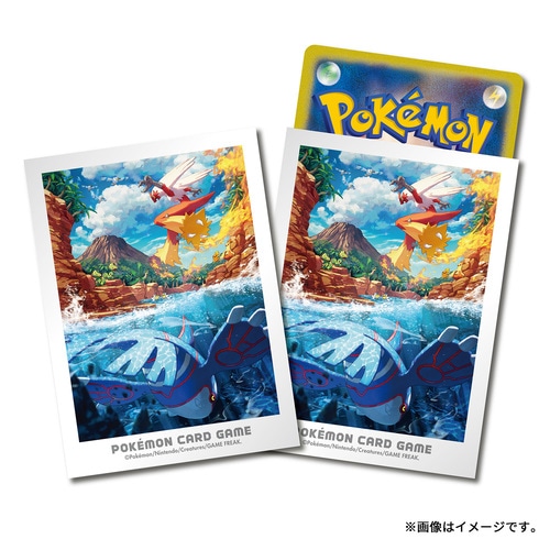 ポケモンカードゲーム デッキシールド ホウエンの冒険 カイオーガ&バシャーモ 4521329362472