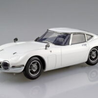アオシマ 楽プラスナップキット06-PWトヨタ2000GT(ペガサスホワイト) 06811 4905083068113 公式画像1