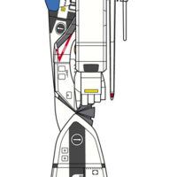 ハセガワ 1/72 VF-1S バトロイド バルキリー “マックス” （超時空要塞マクロス）4967834658844 試作画像2