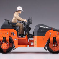 ハセガワ 1/35 日立建機 タンデム振動ローラ ZC50T-5 4967834661011