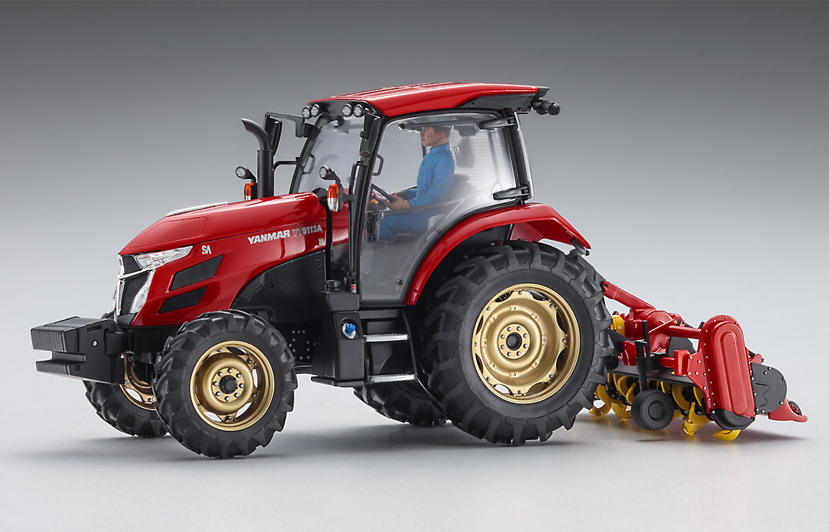 ハセガワ 1/35 ヤンマー トラクター YT5113A ロータリー仕様 4967834661066