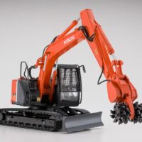 ハセガワ 1/35 日立建機 油圧ショベル ZAXIS135US 切削カッター仕様機 4967834661110