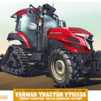 ハセガワ 1/35 ヤンマー トラクター YT5113A “ロボットトラクター” デルタクローラ/ロータリー仕様 4967834661127