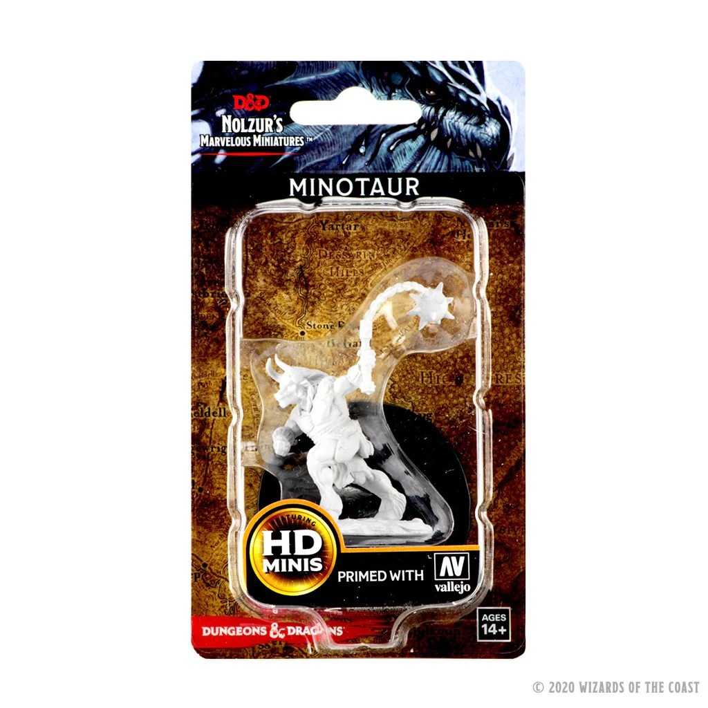 D&D NOLZUR’S MARVELOUS MINIATURES:WAVE 2-Minotaur(ミノタウロス) 72577 634482725771