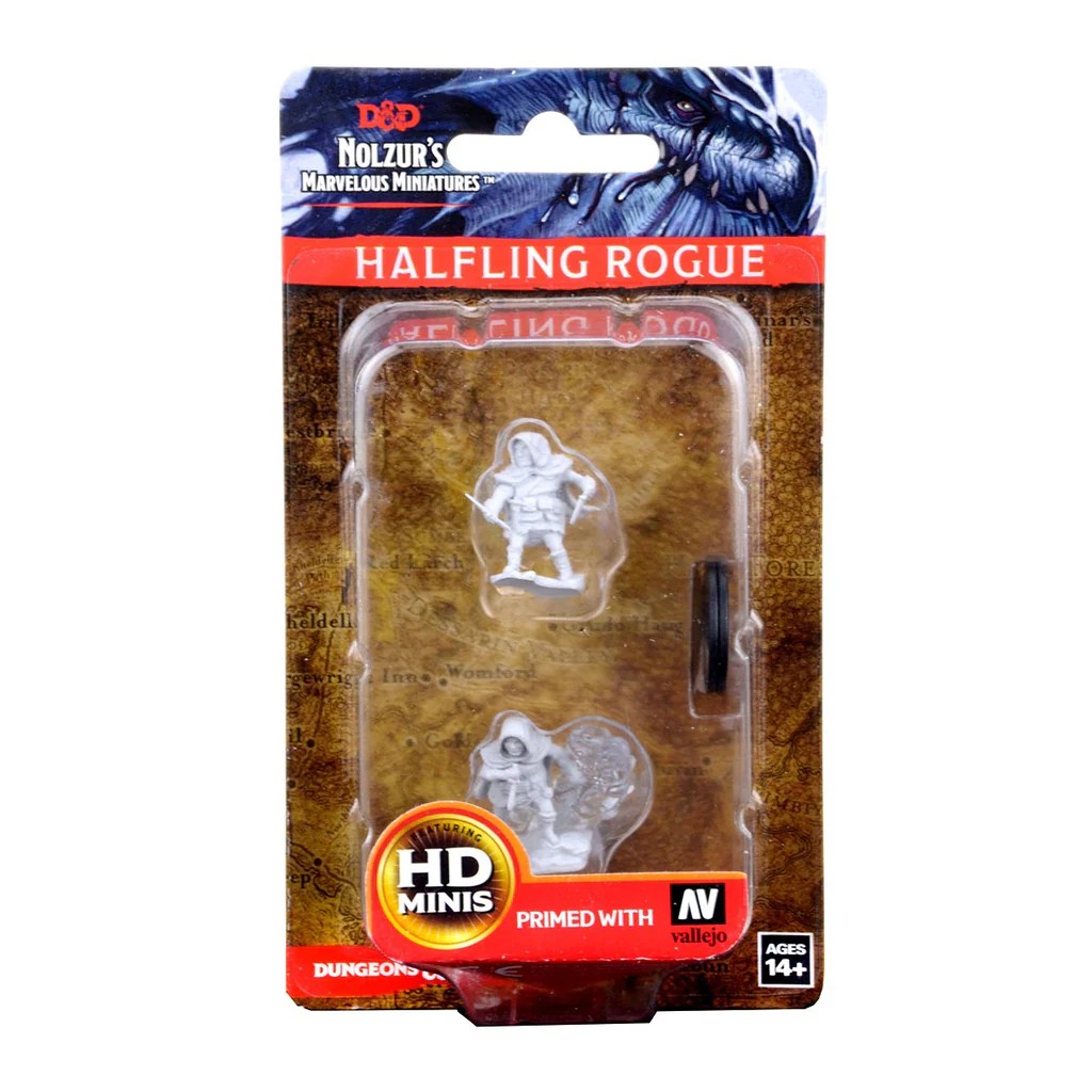 D&D NOLZUR’S MARVELOUS MINIATURES:WAVE 1-Halfling Rogue 72626 634482726266