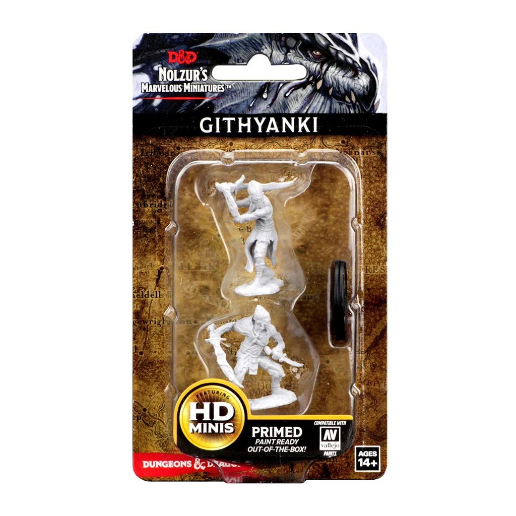 D&D NOLZUR’S MARVELOUS MINIATURES:WAVE 4-Githyanki 73190 634482731901