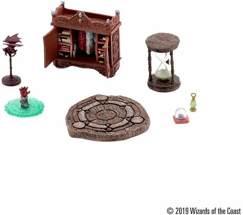 D&D ICONS OF THE REALMS:Waterdeep: Dungeon of the Mad Mage-Halaster’s Lab Premium Set 73529