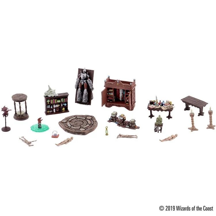 D&D ICONS OF THE REALMS:Waterdeep: Dungeon of the Mad Mage-Halaster’s Lab Premium Set 73529