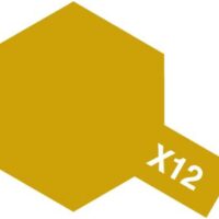 タミヤ エナメル X-12 ゴールドリーフ 80012 4950344066841 公式画像1