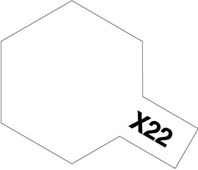 タミヤ エナメル X-22 クリヤー 80022 4950344066940