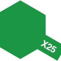 タミヤ エナメル X-25 クリヤーグリーン 80025 4950344066971 公式画像1