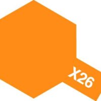 タミヤ エナメル X-26 クリヤーオレンジ 80026 4950344066988 公式画像1