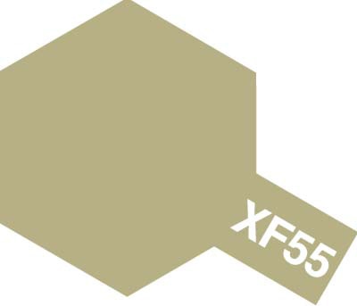 タミヤ エナメル XF-55 デッキタン 80355 4950344067862