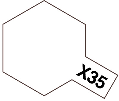 タミヤ アクリルミニ X-35 セミグロスクリヤー 81535      45136825