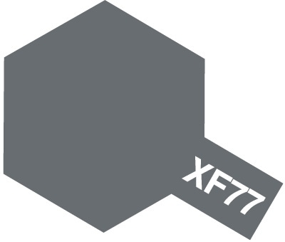 タミヤ アクリルミニ XF-77 佐世保海軍工廠グレイ 81777 4950344070060