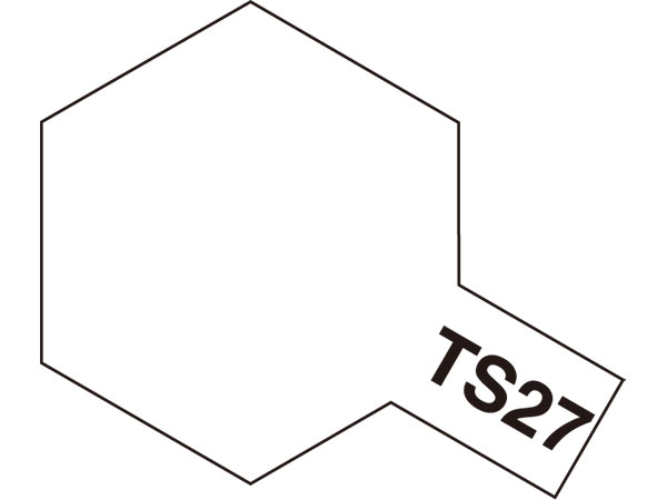 タミヤスプレー TS-27 マットホワイト 85027 4950344072569