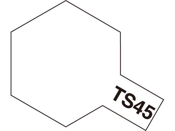 タミヤスプレー TS-45 パールホワイト 85045 4950344072897