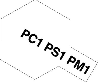 タミヤ ポリカーボネートスプレー PS-1 ホワイト 86001 4950344074228