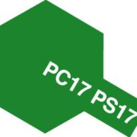 タミヤ ポリカーボネートスプレー PS-17 メタリックグリーン 86017 4950344074655 公式画像1