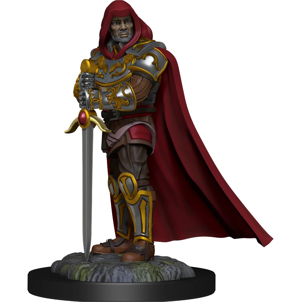 D&D NOLZUR’S MARVELOUS MINIATURES:WAVE 13-Human Paladin 90136 634482901366