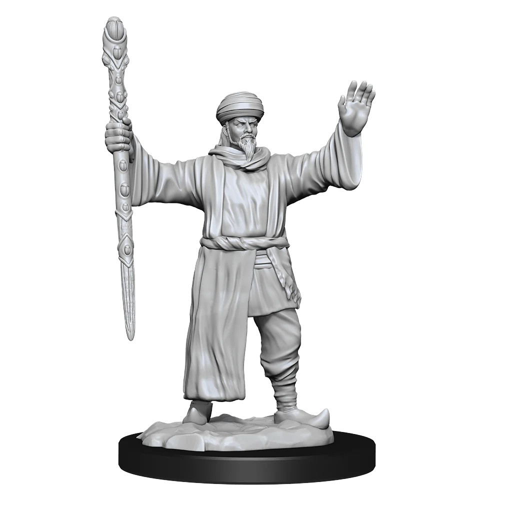 D&D NOLZUR’S MARVELOUS MINIATURES:WAVE 13-Human Wizard(ヒューマン・ウィザード・メイル) 90137 634482901373