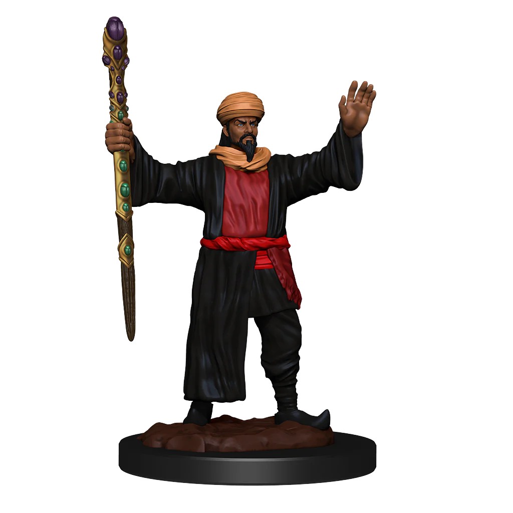 D&D NOLZUR’S MARVELOUS MINIATURES:WAVE 13-Human Wizard(ヒューマン・ウィザード・メイル) 90137 634482901373