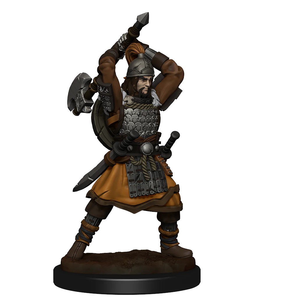 D&D NOLZUR’S MARVELOUS MINIATURES:WAVE 13-Human Barbarian 90138 634482901380
