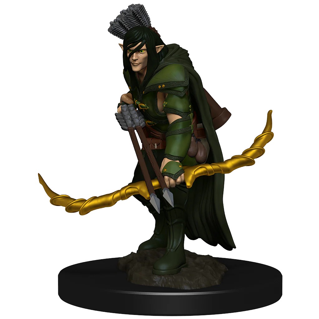 D&D NOLZUR’S MARVELOUS MINIATURES:WAVE 13-Elf Ranger 90141 634482901410
