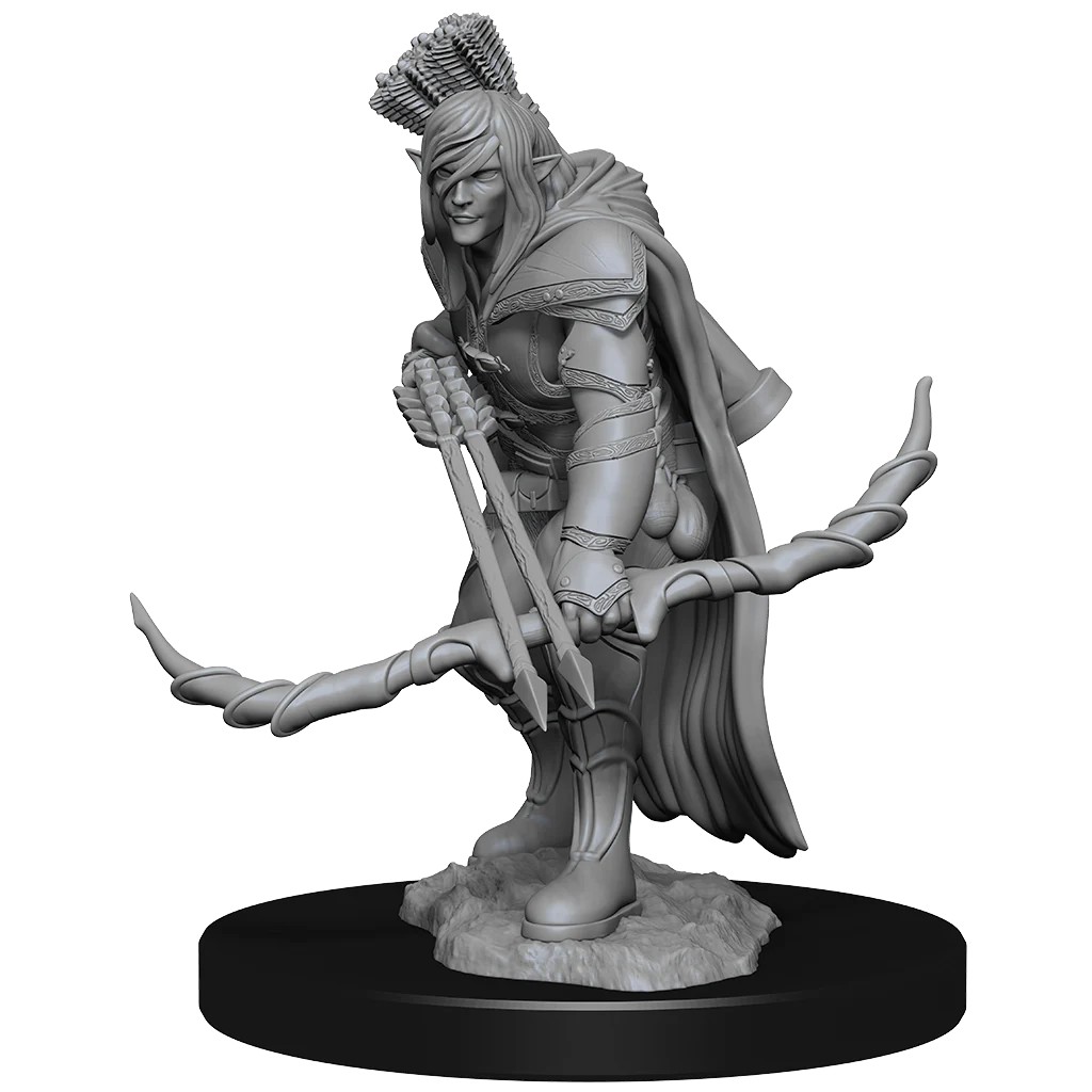 D&D NOLZUR’S MARVELOUS MINIATURES:WAVE 13-Elf Ranger 90141 634482901410