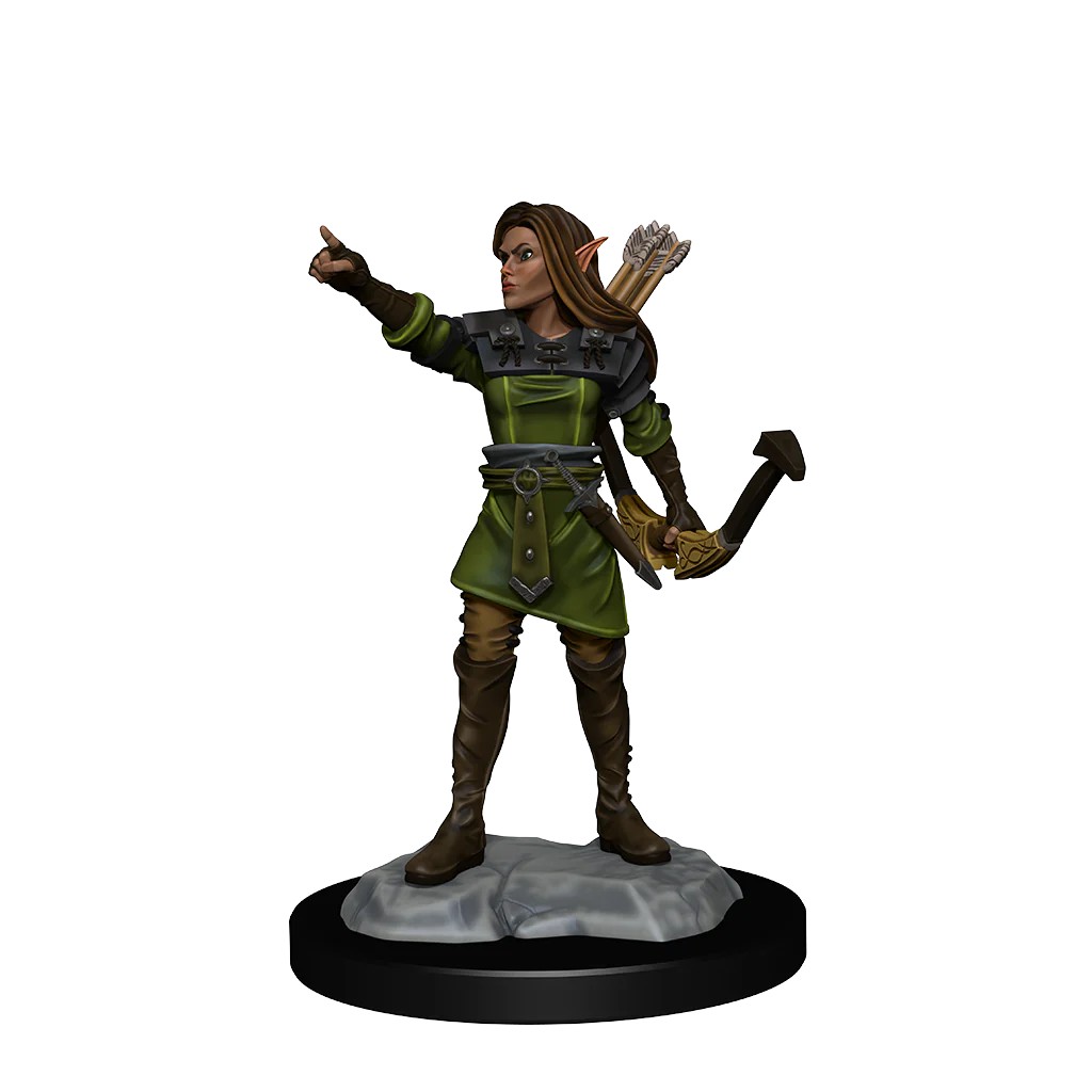 D&D NOLZUR’S MARVELOUS MINIATURES:WAVE 13-Elf Ranger 90143 634482901434