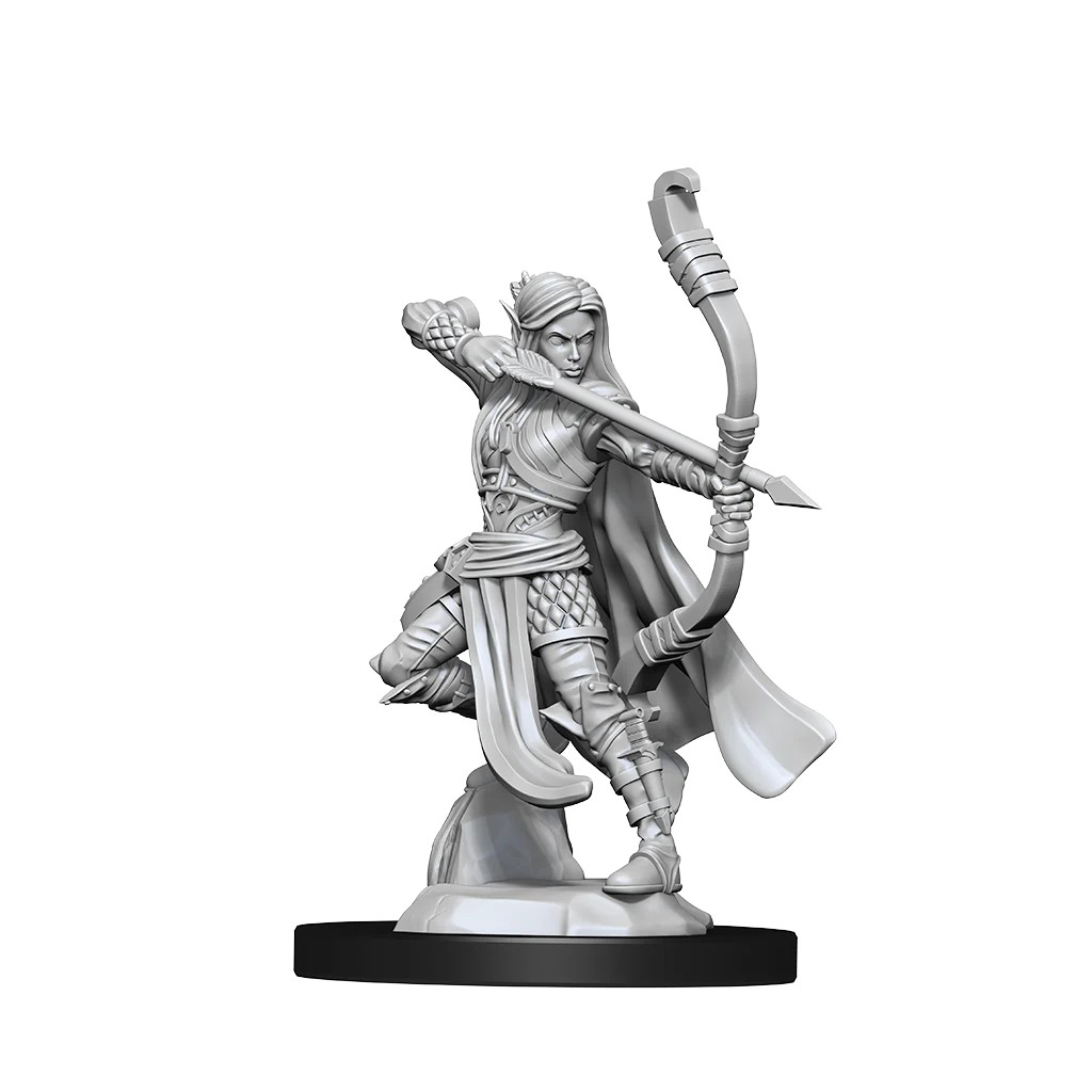 D&D NOLZUR’S MARVELOUS MINIATURES:WAVE 13-Elf Ranger 90143 634482901434