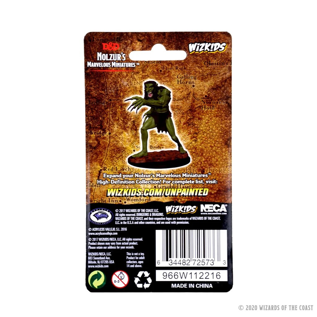 D&D NOLZUR’S MARVELOUS MINIATURES:Troll(トロール) 90190