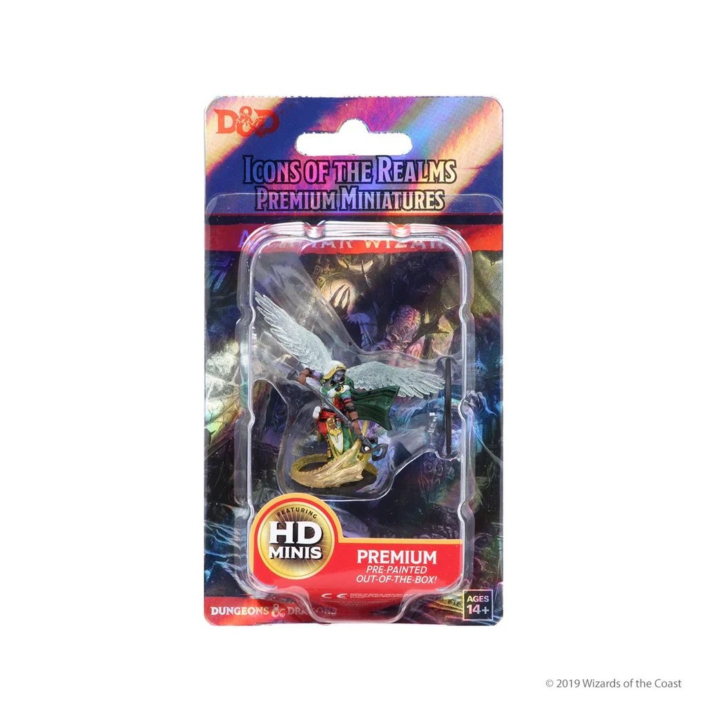 D&D ICONS OF THE REALMS PREMIUM FIGURES:Aasimar Female Wizard 93005 WAVE 1【ミニチュア】