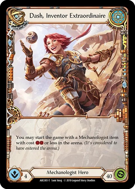 174813[ARC130-R]Stir the Aetherwinds[Rare]（Arcane Rising First Edition Wizard Action Non-Attack Yellow）【FleshandBlood FaB】