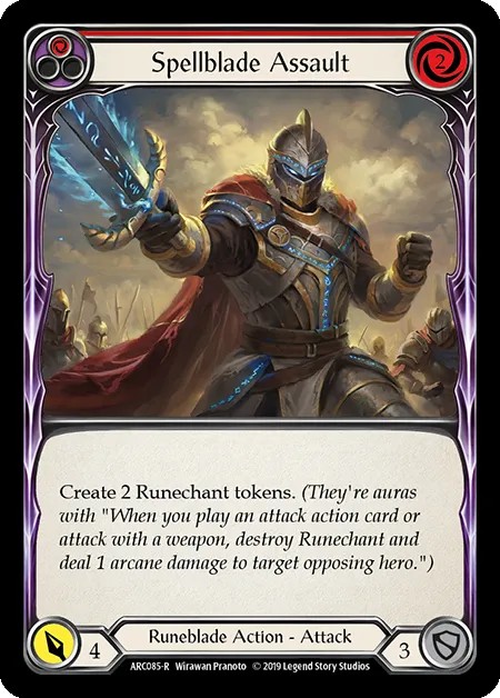 174969[U-WTR141-Rainbow Foil]Sharpen Steel[Common]（Welcome to Rathe Unlimited Edition Warrior Action Non-Attack Red）【FleshandBlood FaB】