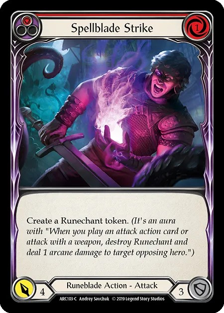 175006[ARC200-C-Rainbow Foil]Fate Foreseen[Common]（Arcane Rising First Edition Generic Defense Reaction Red）【FleshandBlood FaB】